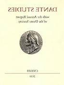 Dante Studies Book Cover Image